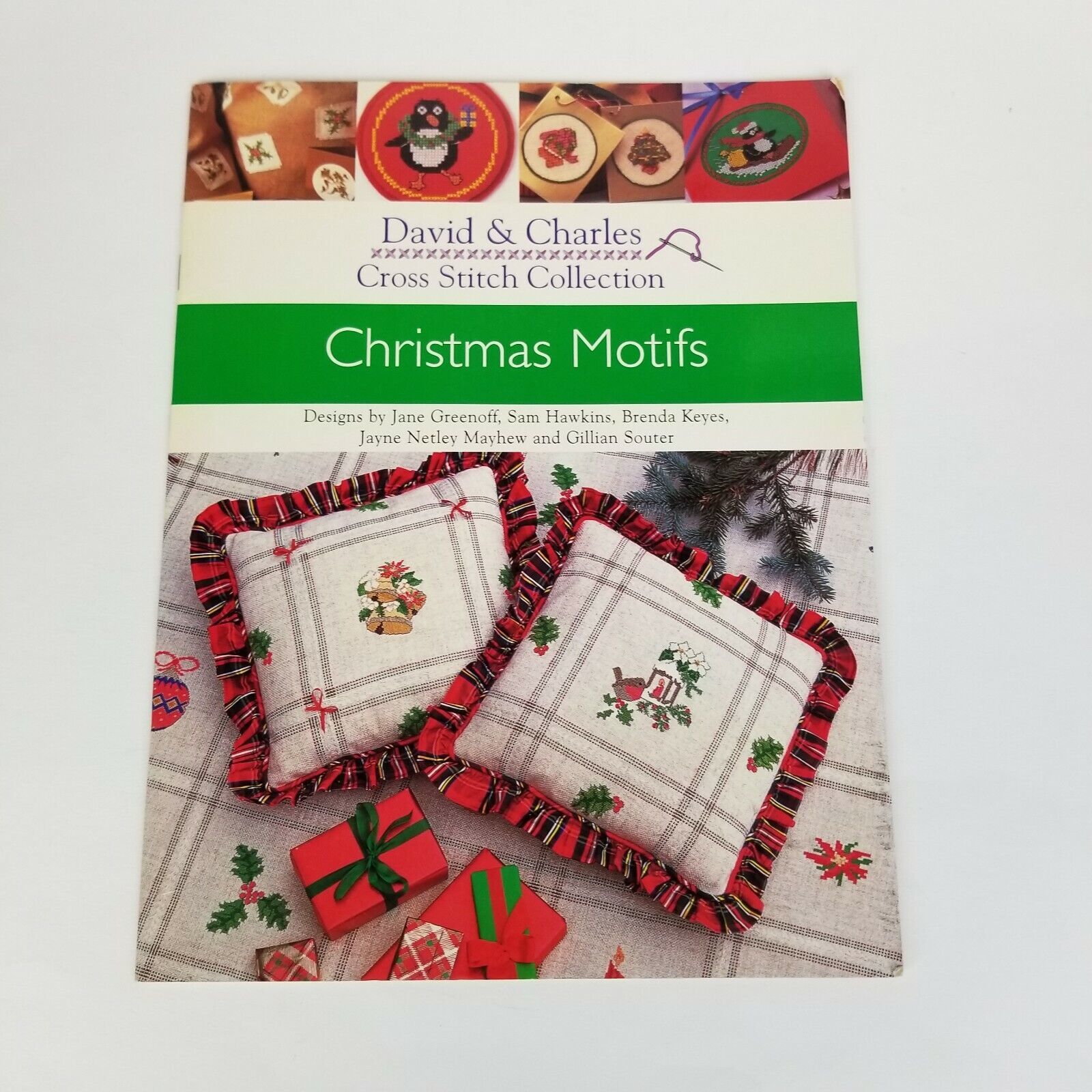 Christmas Motifs David & Charles Cross Stitch Collection 2004 Greenoff Hawkins - $7.92