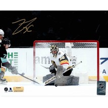 Logan Thompson Autographed Vegas Golden Knights 8x10 Photo IGM COA Signed vs SEA - $67.96