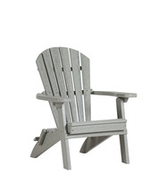 Kids Folding Adirondack Chair - 4 Season Recycled Child Sized Driftwood Gray - £239.75 GBP