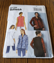 Butterick Sewing Pattern B6288 Misses&#39; SHIRT, Loose Fit, Longer Back  8-16 - £3.85 GBP