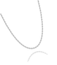 925 Sterling Silver Rope Chain Lobster Clasp Chain - $80.68