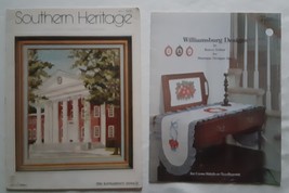Southern Heritage Cross Stitch Pattern Books - Set of 2 -  Vintage designs. - £5.58 GBP