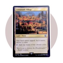 Final Fantasy Magic The Gathering Card (K46): Crossroads Village 0276 - $2.90