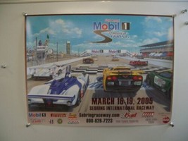 53rd 12 HOURS OF SEBRING RACING POSTER 2005 VG - £37.52 GBP