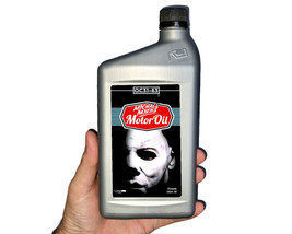 Michael Myers Halloween Oil Can Prop Motor Collectible Display - £11.54 GBP