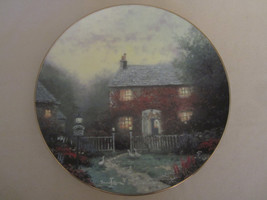 Pye Corner Cottage Collector Plate Thomas Kinkade Thomashire #4 - £30.16 GBP