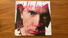 Public Image Ltd: This Is What You Want/Get – 1984 Elektra Vinyl LP Record - $21.80