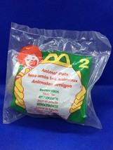 Amazing Pals McDonalds Happy Meal Toy #2 Rhinoceros Toy Plush Vintage 1997 - $4.13