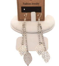 New Fashion Jewelry  Dangle Drop Earrings Imitation Rhinestones Silver T... - $11.88