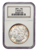 1889 $1 NGC MS65 - $356.48