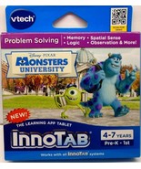 Vtech InnoTab Problem Solving Monsters University Learning Game 4-7 Year... - £2.71 GBP