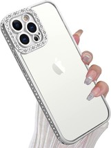 Case Compatible with iPhone 12 Pro Max Soft TPU Luxury Plating Shiny Cry... - $9.89