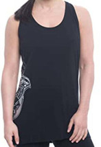 Gaiam Womens Graphic Active Crewneck Tank Top Size Small Color Black - £23.34 GBP