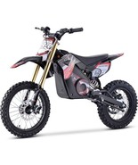 MotoTec Dirt Bike Lithium 1800W 48V Pro Electric Bike Red Edition - $1,099.00
