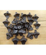 30 Rustic Cast Iron OPEN HERE Wall Mounted Beer Bottle Openers Bar Whole... - $34.89