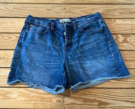 Madewell Women’s Cut Off Denim shorts Size 29 Blue S2 - £18.84 GBP