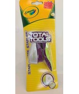 New 2006 Crayola Total Tools Staple Free Stapler - Built-in Self-Inking ... - $10.00