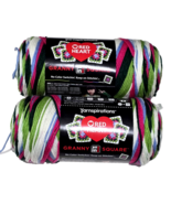 2 Pk Yarnspirations Red Heart Granny Square Soft White Watermelon Medium... - $605.17 MXN
