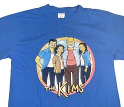 Kim’s Convenience T-Shirt Medium Blue Graphic Tee TV Show Adult M image 5