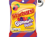 6x Bags Starburst Duos Assorted 2in1 Flavored Gummies Candy | 5.8oz - £19.92 GBP