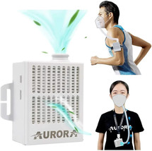 Personal Air Purifying Respirator HEPA Electric Reusable Wearable Mask &amp;... - £42.72 GBP