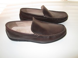 ECCO 570904 Amazing Genuine Leather Men Loafer Shoes Dark Brown 8.5E to 9M UPC75 - £52.53 GBP