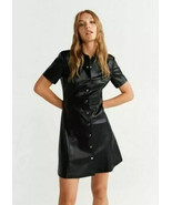 New Women&#39;s Short Sleeve Dress Real Lambskin Stylish Slim Fit Fashionabl... - $2,948.41 MXN+
