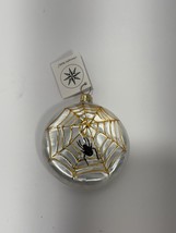 CHRISTOPHER RADKO- Home Spun Spider Spiderweb  Vintage HALLOWEEN ORNAMENT - $81.38 CAD