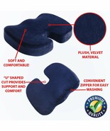 Seat Cushion Large Back Tailbone Pain Sciatica Coccyx Orthopedic Memory ... - €14,89 EUR