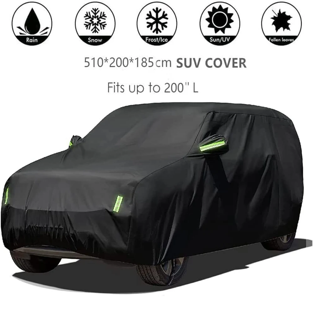 Universal Waterproof Car Cover All Weather Rain Snowproof Protection Windproof - £58.26 GBP+