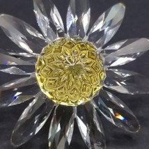 Swarovski Crystal Flower Yellow Marguerite Daisy Floral 1999 Renewal Vintage - £47.03 GBP