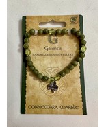Galanta 6mm Shamrock Connemara Marble Charm Bracelet - $19.95