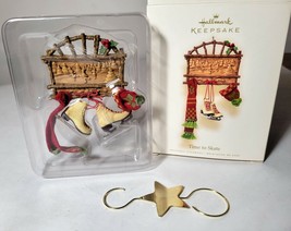 Time to Skate - 2007 Hallmark Ornament - Scarf, Beanie, Ice Skates - £13.44 GBP