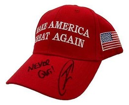 Robert o&#39;Neill Firmado Presidente Donald Trump Maga Sombrero Never Quit PSA - £194.46 GBP