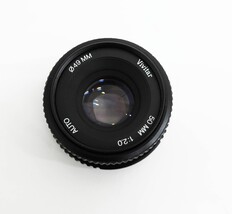 Pentax PK Vivitar 50mm f/2 Prime Lens  image 6