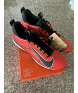NEW Nike Alpha Menace 4 Shark NRG Red Mens Size 12 Football Cleats FQ453... - $1,012.15 MXN