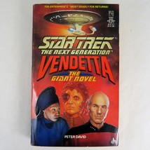 Vendetta (Star Trek TNG) Peter David Pocket 1991 1st Print Paperback Sci-Fi - $180.80 MXN