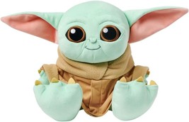 Disney Parks Star Wars Grogu Baby Yoda Big Feet Plush 10&quot; NWT The Mandalorian - £29.56 GBP