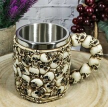 Underworld Ossuary Graveyard Skull Heap Bones Beer Stein Tankard Coffee ... - €21,22 EUR