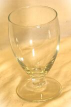 Clear Beer Glass Footed Base Barware - $238.70 MXN