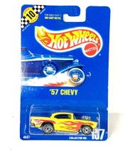 Hot Wheels Blue Card: &#39;57 Chevy - Collector No. 157 w/ Speed Points - £9.51 GBP