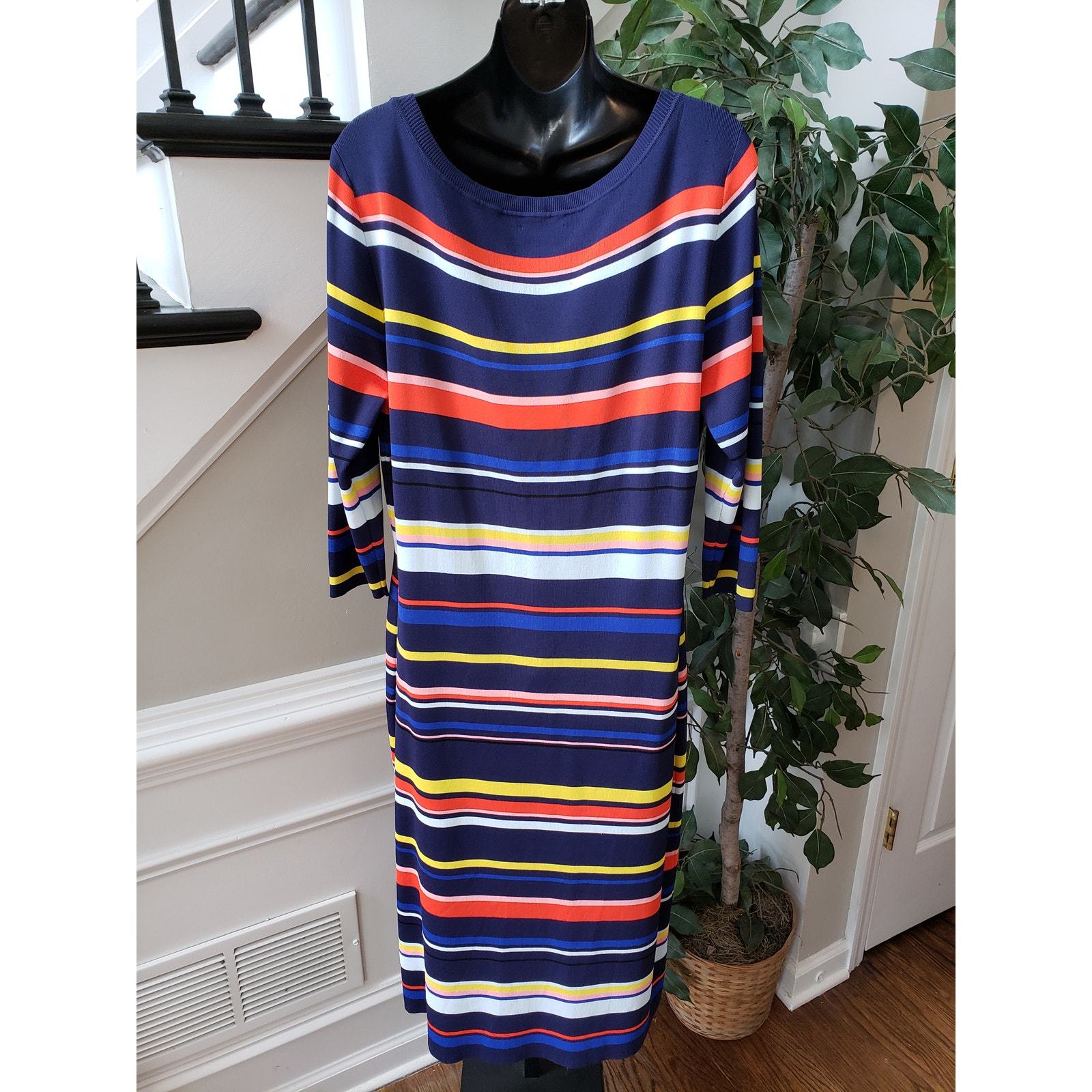 Halogen Long Maxi Dress Womens XL Multi and 50 similar items