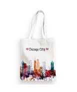 EIXU Chicago Souvenirs Girls Trip Tote Bag Reusable Beach Bag Multi - $220.33 MXN