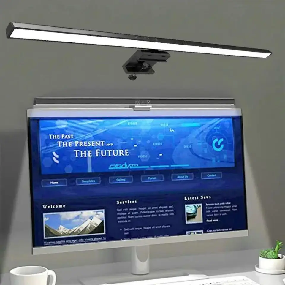 Eye-Care Desk Lamp 33cm 50cm LED Computer PC Monitor Screen Light Bar St... - $13.60+