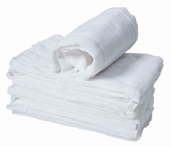 Knitted Cotton Rags, Diapers, Towels, 25 lbs Box - $66.61