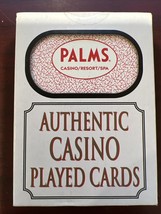 Palms Casino Las Vegas SEALED Vintage Playing Card Deck Casino Used - £4.97 GBP