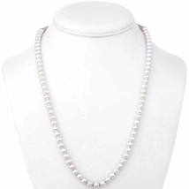 Navajo Desert Pearls Necklace Sterling Silver 6mm Beads 18&quot; - 30&quot; SPECIA... - £84.85 GBP+