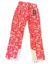 Free Soldier Women&#39;s S Snow Pants Insulated Snowboarding Cargo Pink Camo... - £31.60 GBP