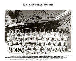 1981 SAN DIEGO PADRES 8X10 TEAM PHOTO BASEBALL PICTURE MLB WITH NAMES - £3.87 GBP