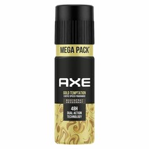 Axe Gold Temptation No Gas Deodorant Bodyspray For Men, 215 Ml Free Shipping - £10.31 GBP